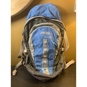 Camelbak Daystar Backpack Blue Gray Hiking Backpack-2 Compartments - Waist Belt